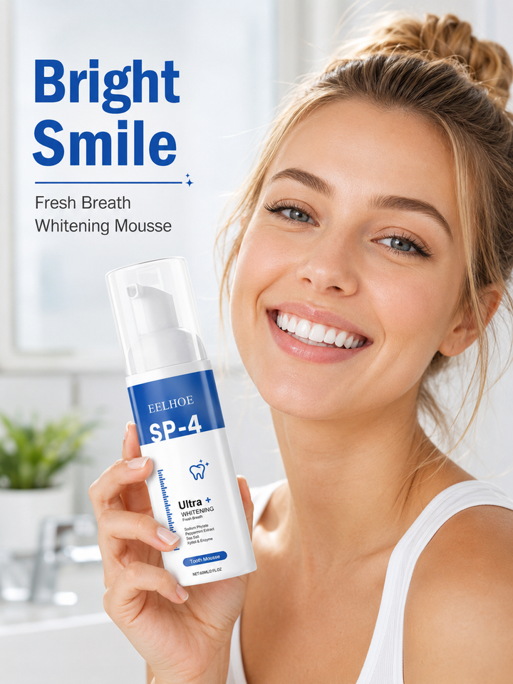 Tooth Whitening Mousse — Brighter Smile & Fresh Breath