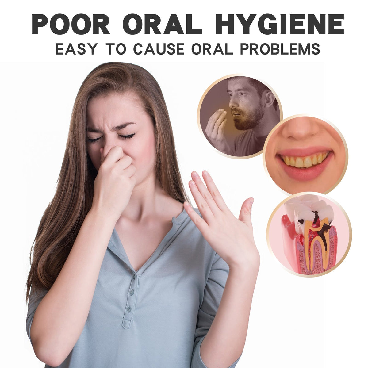 Whitening Toothpaste for Fresh Breath & Daily Care