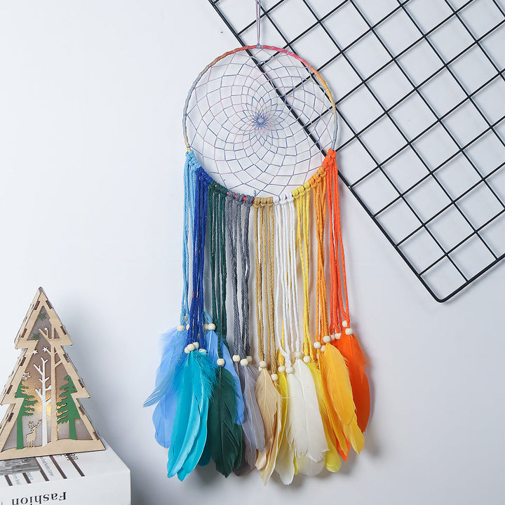 Colorful Dream Catcher Wall Decor for Cheerful Bedrooms