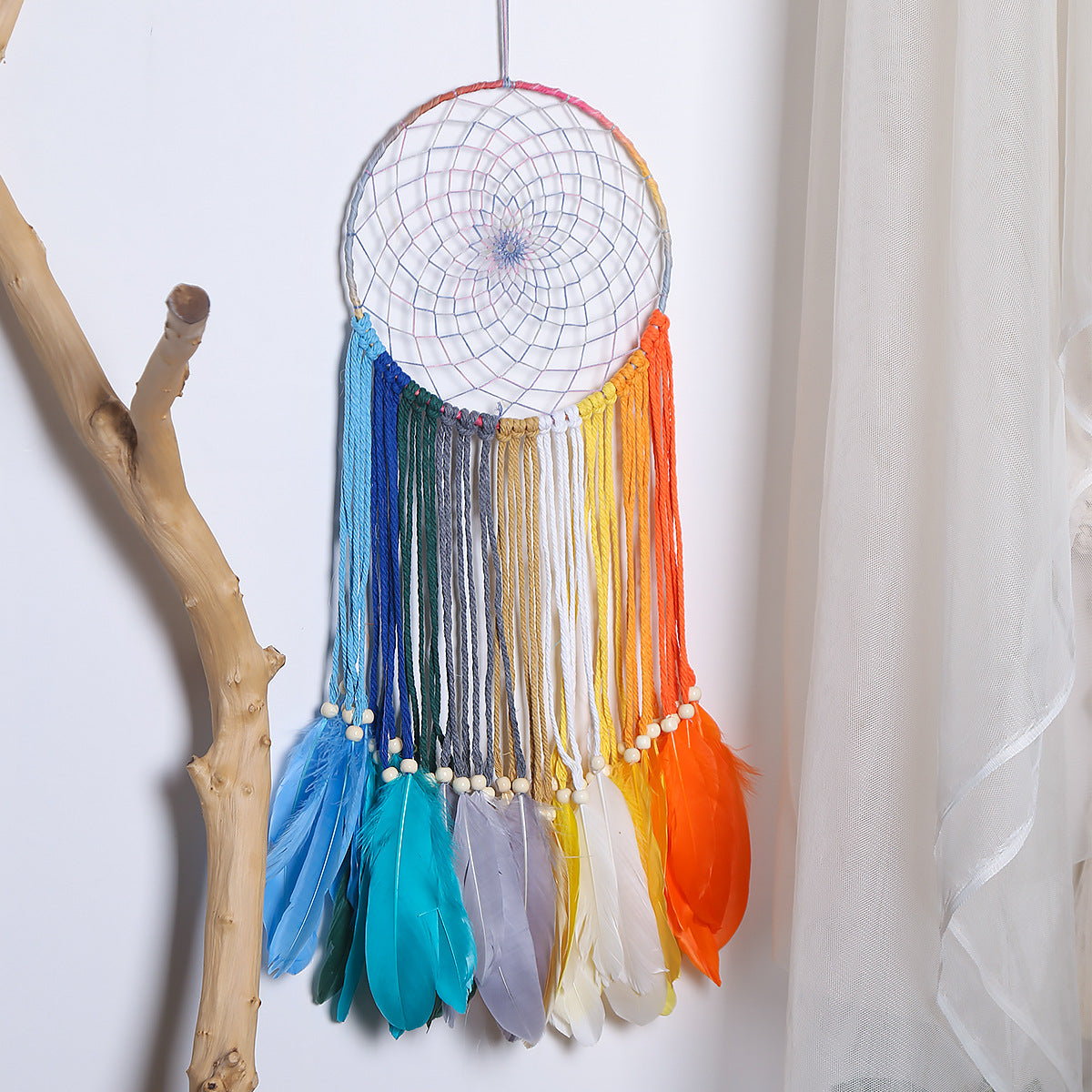Colorful Dream Catcher Wall Decor for Cheerful Bedrooms