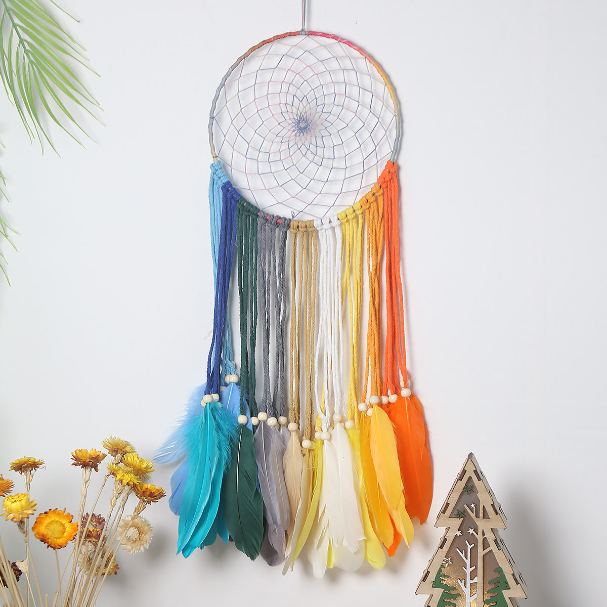 Colorful Dream Catcher Wall Decor for Cheerful Bedrooms