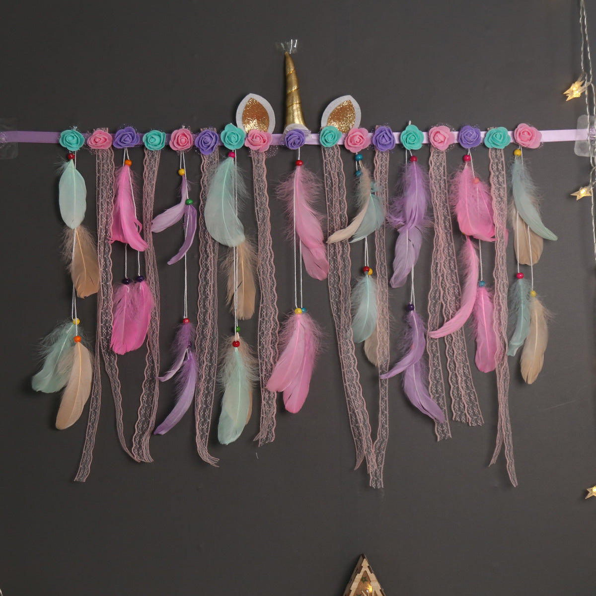 Unicorn Room Decor Veil With Magical Pastel Charm