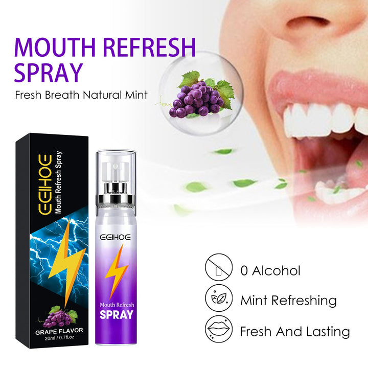 Fresh Breath Spray, Alcohol-Free On-the-Go Refresh
