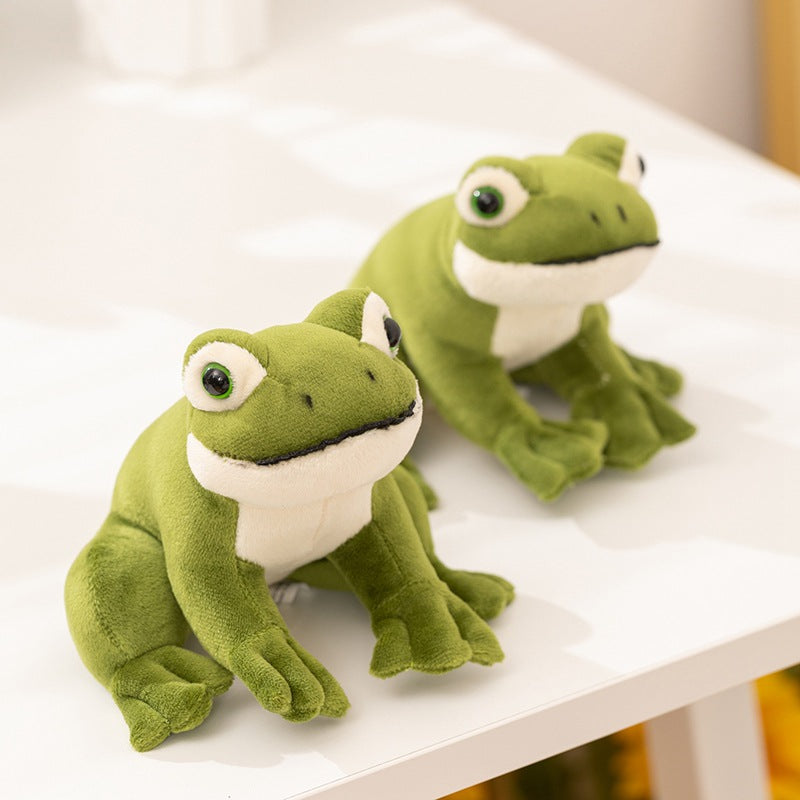 Frog Plush Toy for Comforting Bedtime Cuddles & Play