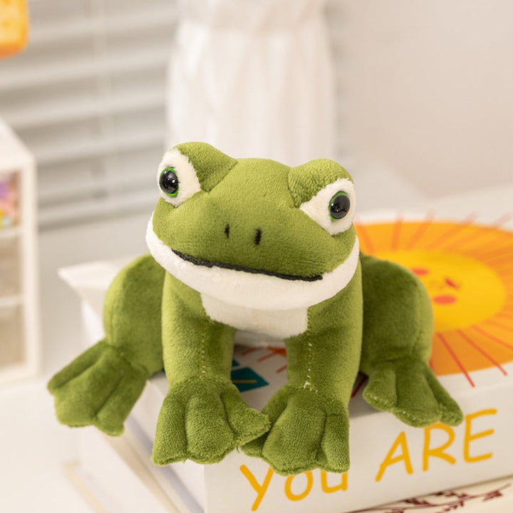 Frog Plush Toy for Comforting Bedtime Cuddles & Play