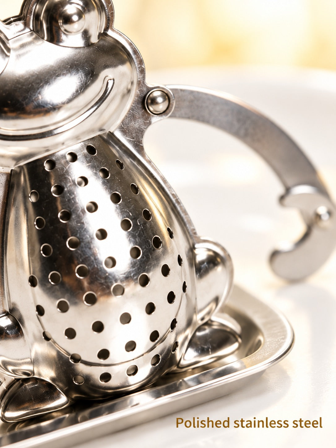 Frog Tea Infuser Stainless Steel Loose Leaf Hanging