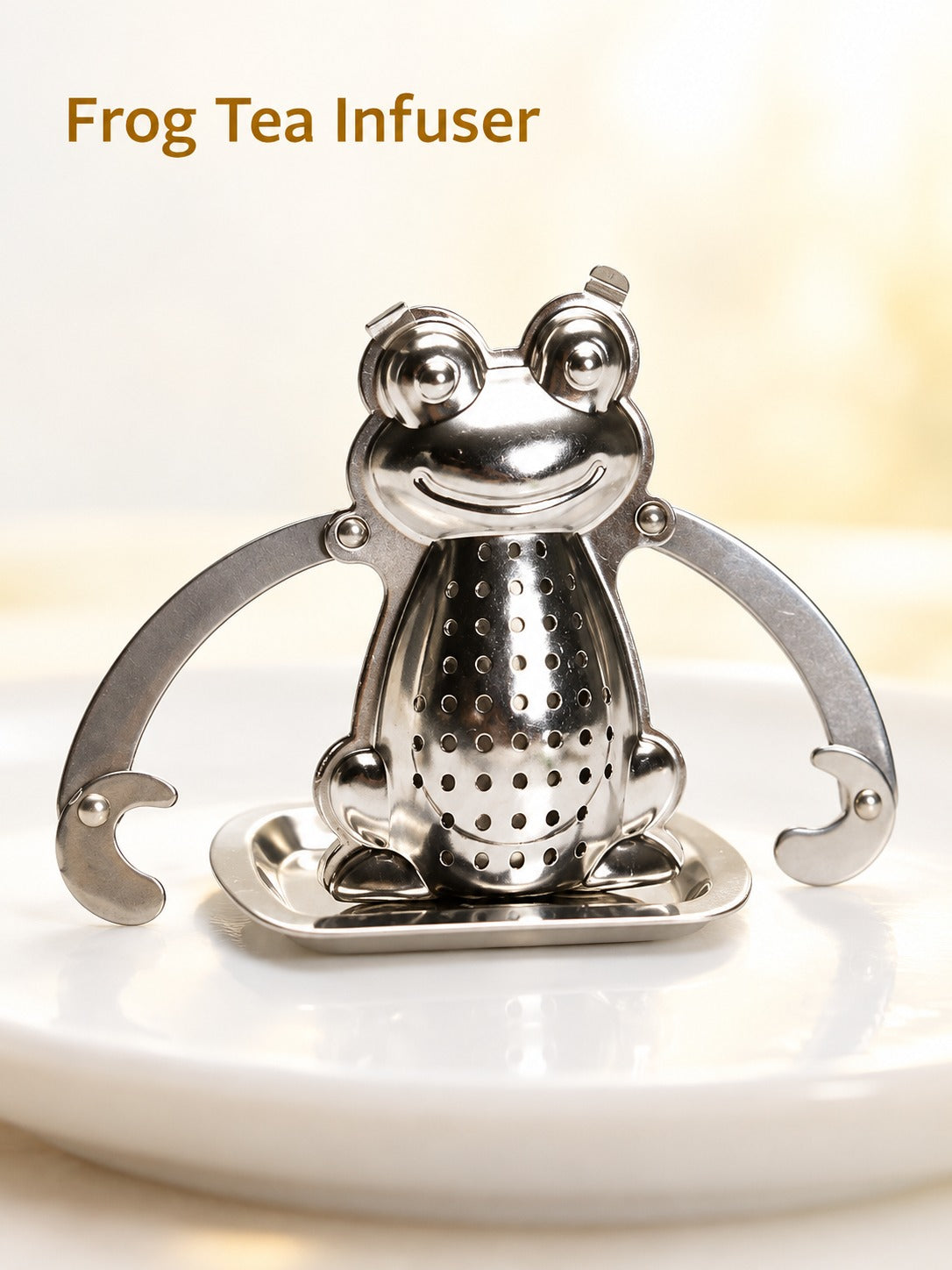 Frog Tea Infuser Stainless Steel Loose Leaf Hanging