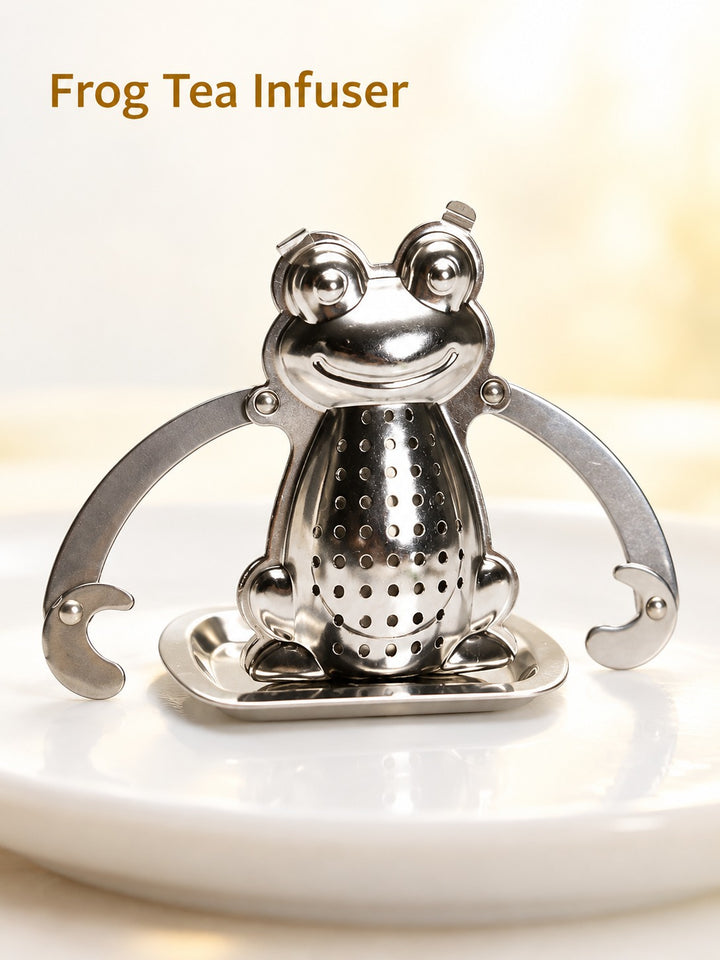 Frog Tea Infuser Stainless Steel Loose Leaf Hanging