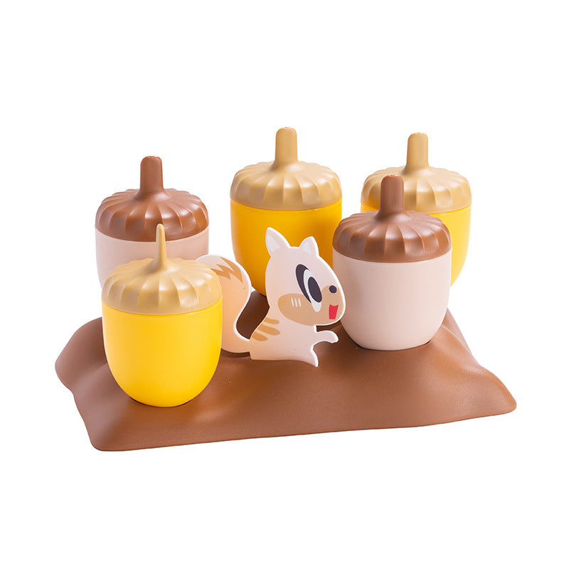 Acorn Popsicle Molds Set of 6 for Homemade Sorbet