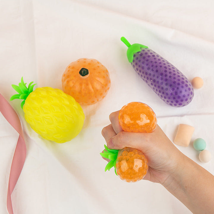 Fruit-Shaped Squeeze Balls for Instant Stress Relief
