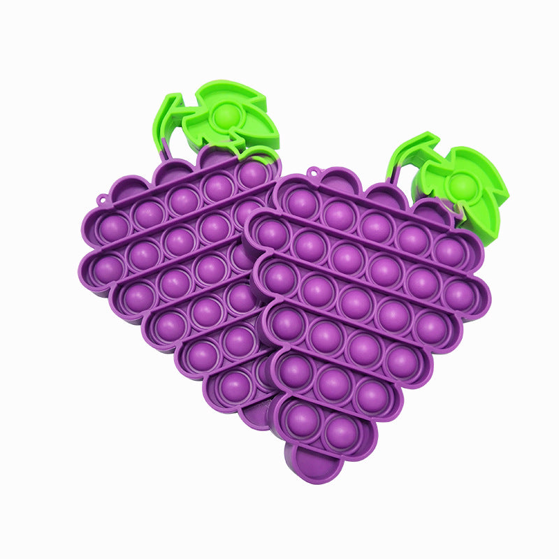 Grape Popper Sensory Fidget Toy for Calm, Screen-Free Play
