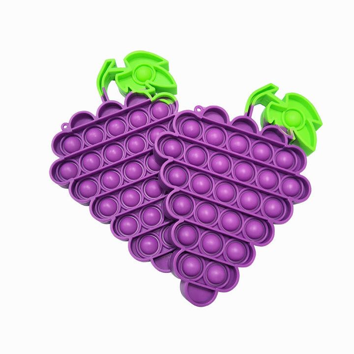 Grape Popper Sensory Fidget Toy for Calm, Screen-Free Play