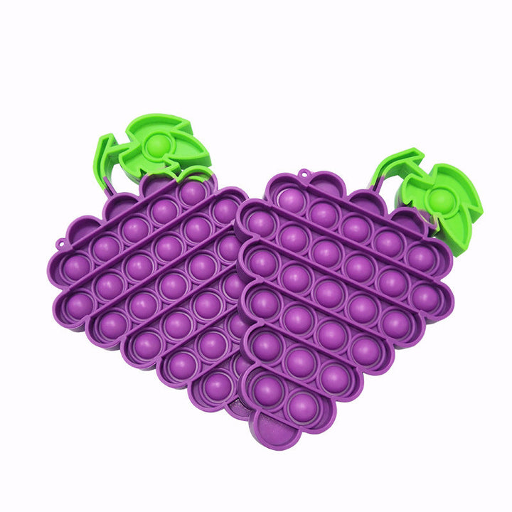 Grape Popper Sensory Fidget Toy for Calm, Screen-Free Play
