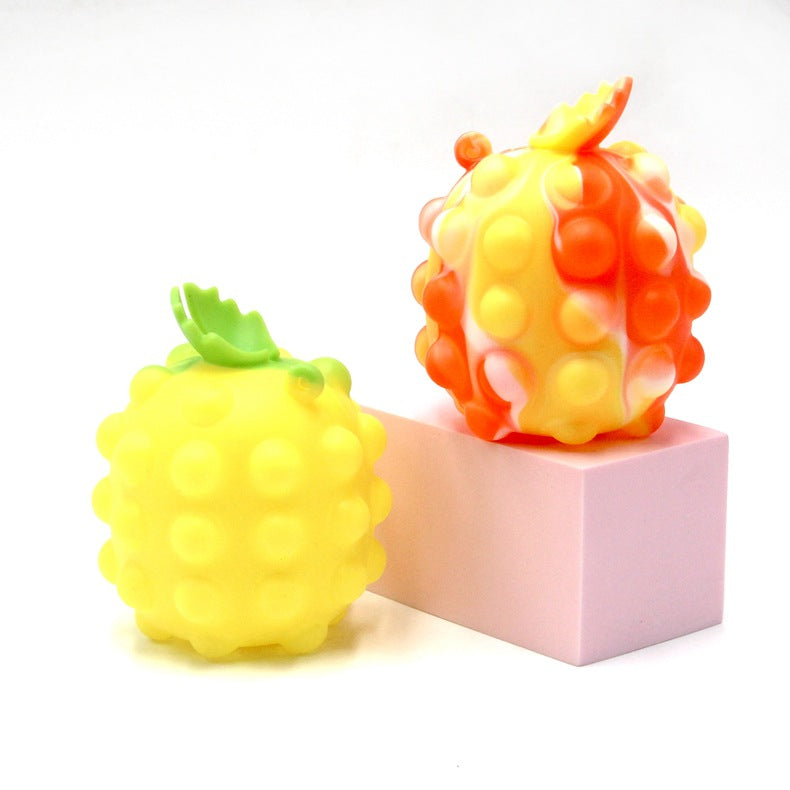 Pineapple Bubble Fidget Toy for Calmer Quiet Play
