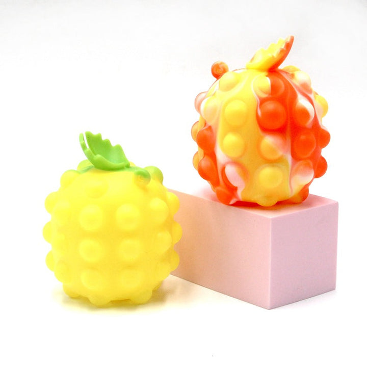 Pineapple Bubble Fidget Toy for Calmer Quiet Play