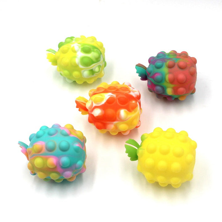 Pineapple Bubble Fidget Toy for Calmer Quiet Play