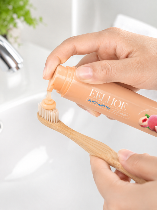 Fruity White Toothpaste — Remove Stains & Freshen Breath
