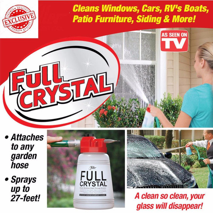 Garden Hose Window Cleaner Sprayer, Reaches 27 Feet