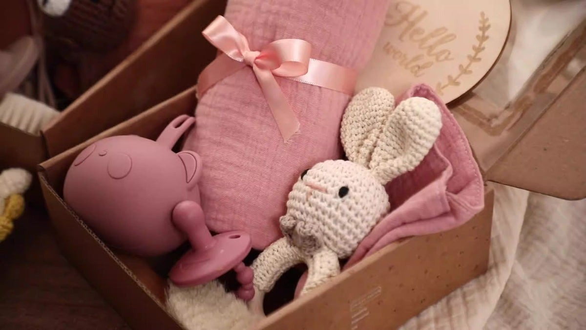 Newborn Baby Gift Set for Gentle, Thoughtful Care
