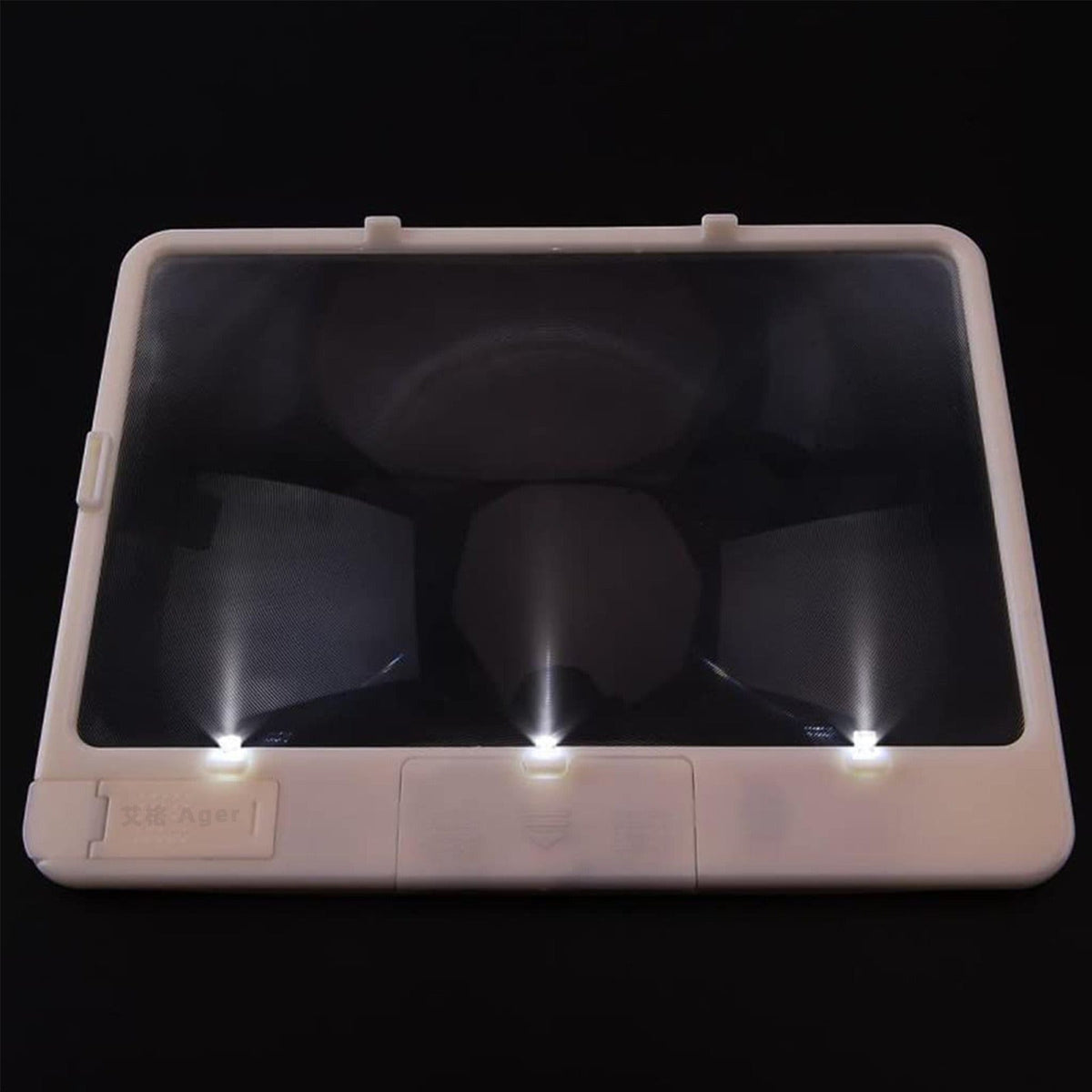 Full Page Reading Magnifier with LED Light for Print