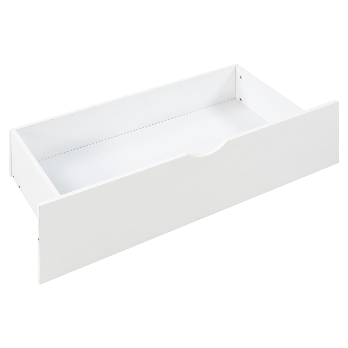 Full Size House Bed Frame with Two Under-Bed Drawers
