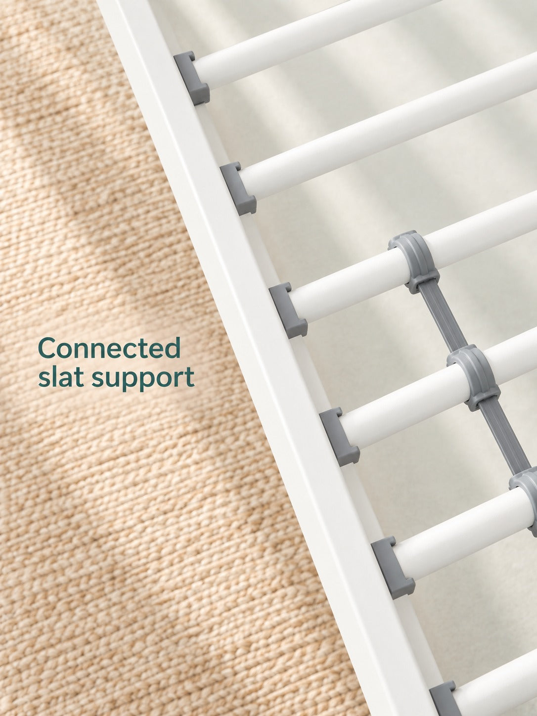 Full-Size Metal Bunk Beds with Guardrails & Ladders