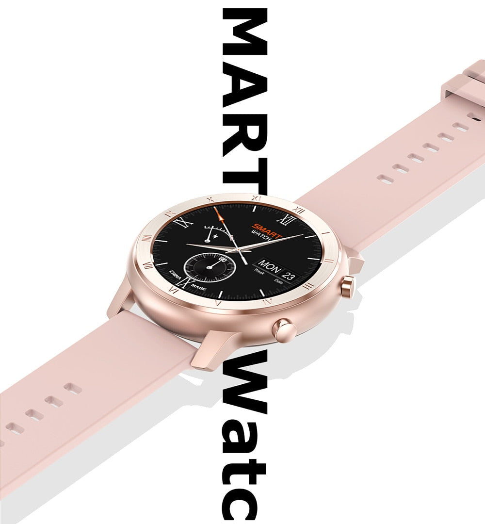 Women's Smartwatch with ECG, Heart Rate & IP68 Waterproof