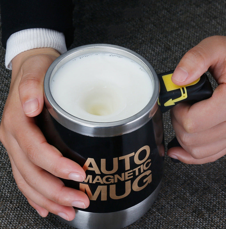 Self-Stirring Mug USB Rechargeable, Hands-Free Stirring