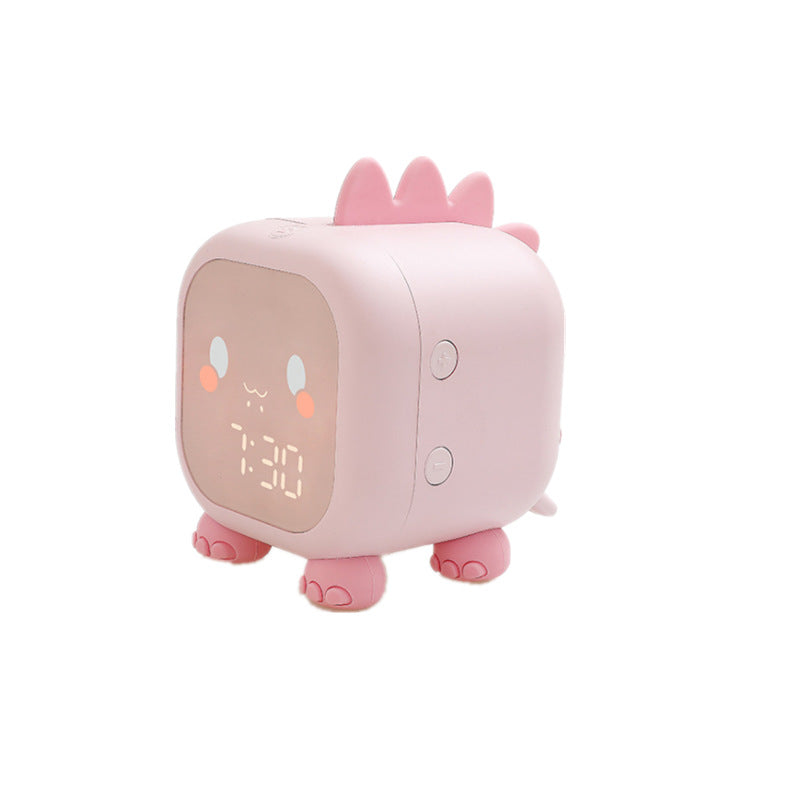 Dinosaur Kids Alarm Clock & Night Light for Bedroom