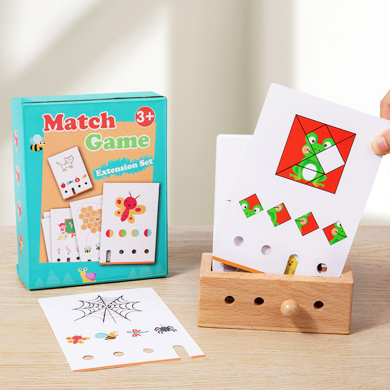 Logic Puzzle Card Game for Screen-Free Early Learning