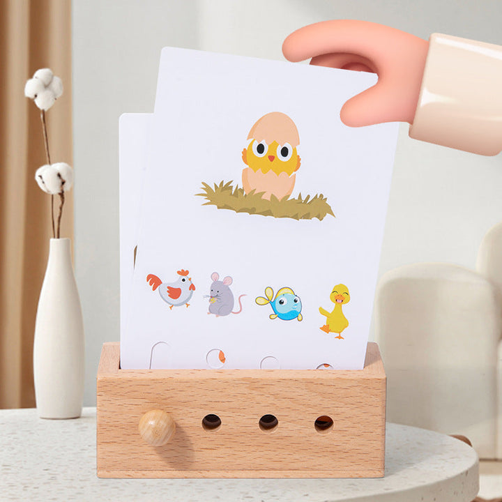 Logic Puzzle Card Game for Screen-Free Early Learning