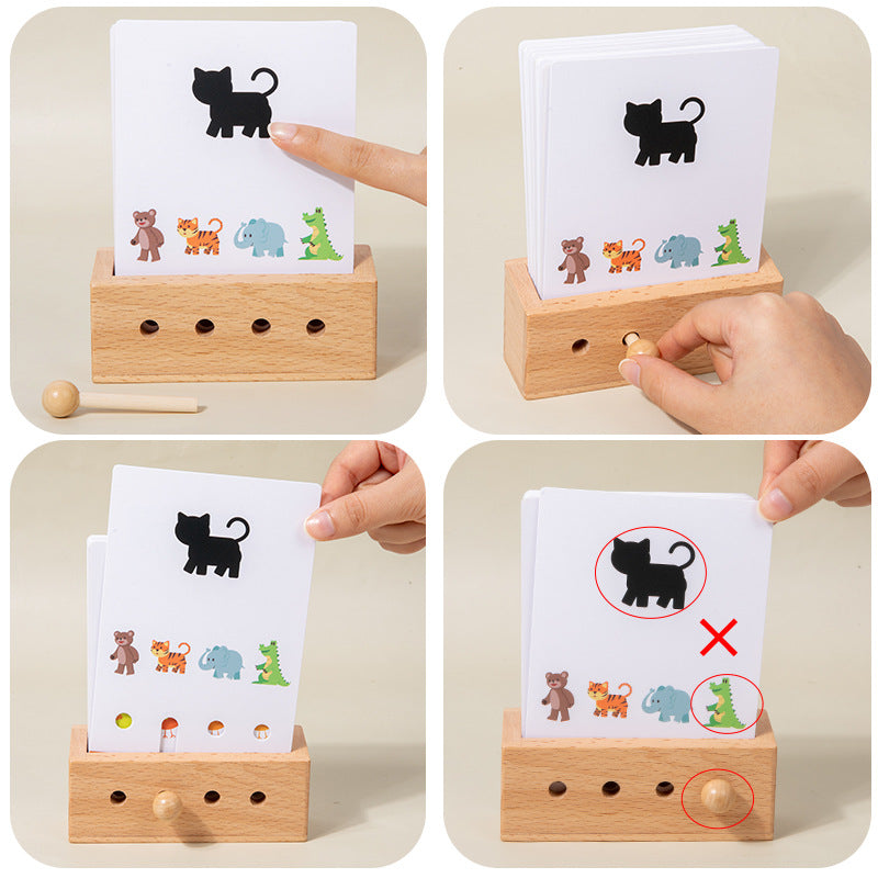 Logic Puzzle Card Game for Screen-Free Early Learning