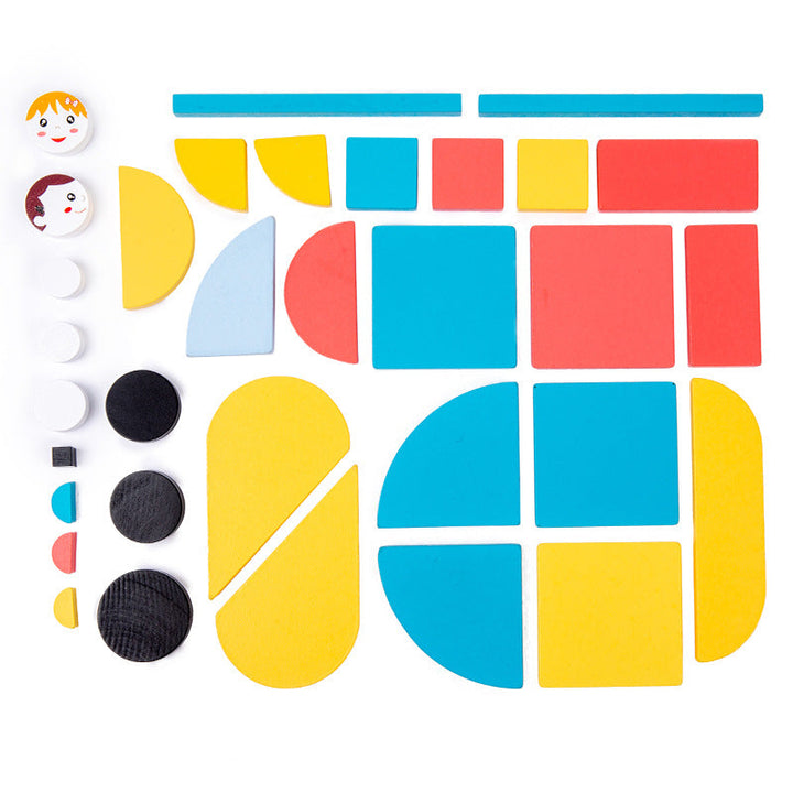 Building Block Puzzle Toy for Screen-Free Learning