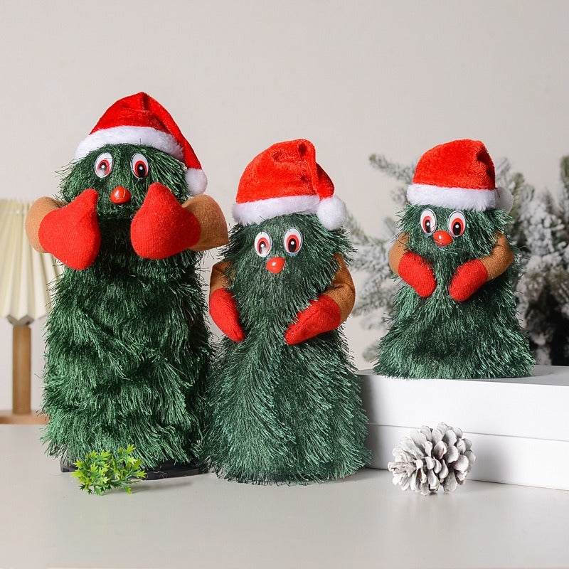 Dancing Christmas Tree Toy for Festive Family Fun Decor