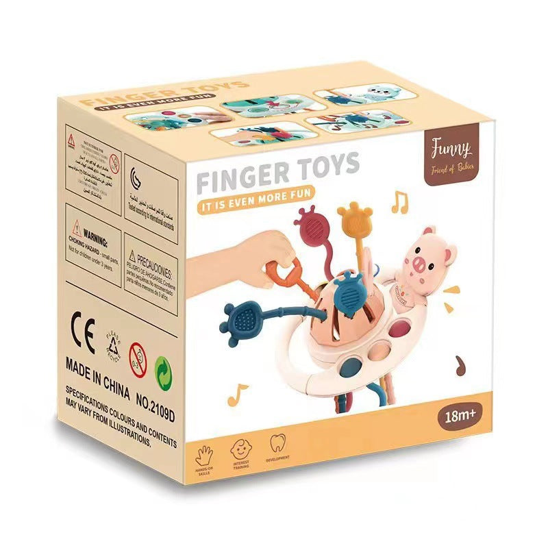 Baby Sensory Toy for Teething and Fine Motor Skills