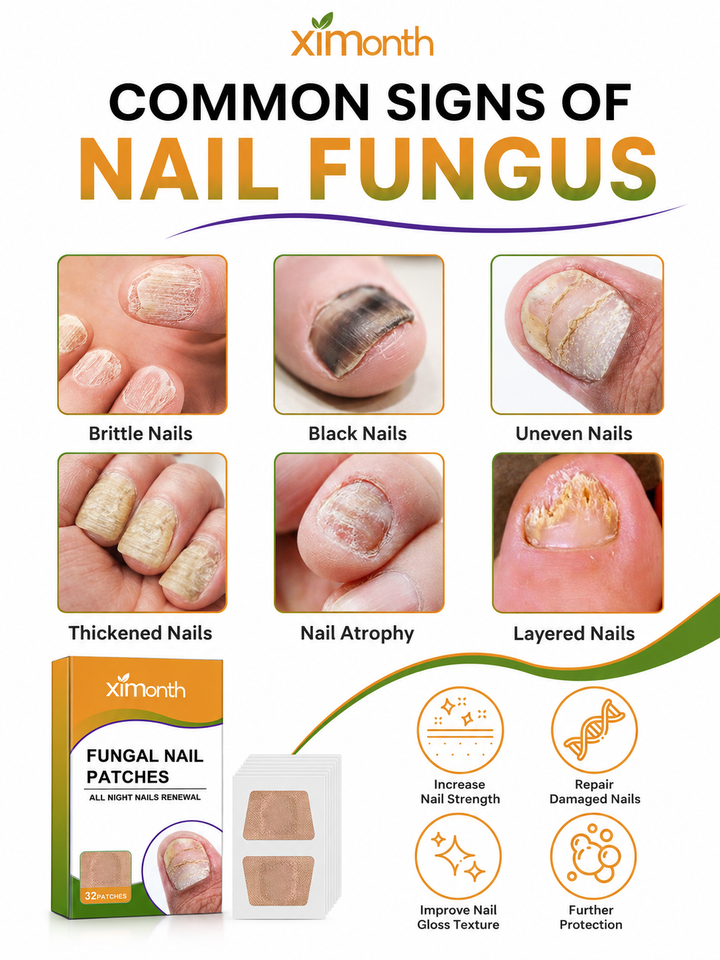 Fungal Nail Patches — Overnight Renewal for Clearer Nails