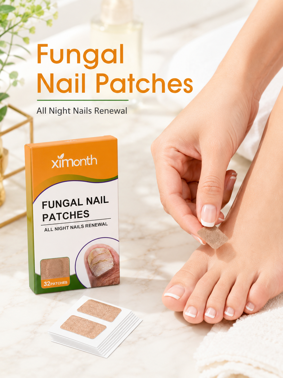 Fungal Nail Patches — Overnight Renewal for Clearer Nails