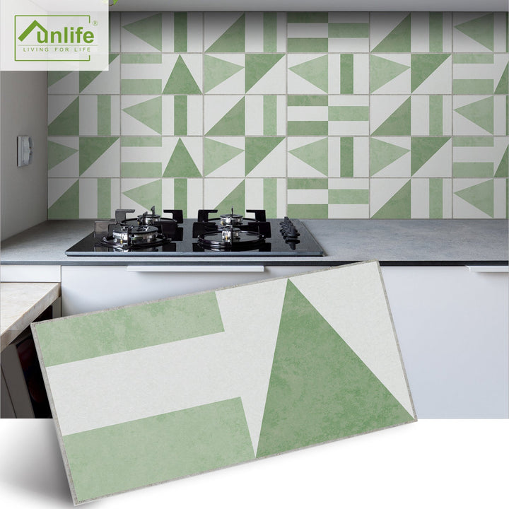 Brick Wall Stickers for Modern Geometric Backsplash