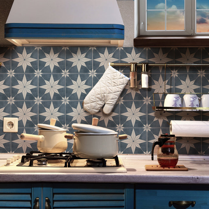 PVC Brick Stickers for Waterproof Backsplash Makeovers