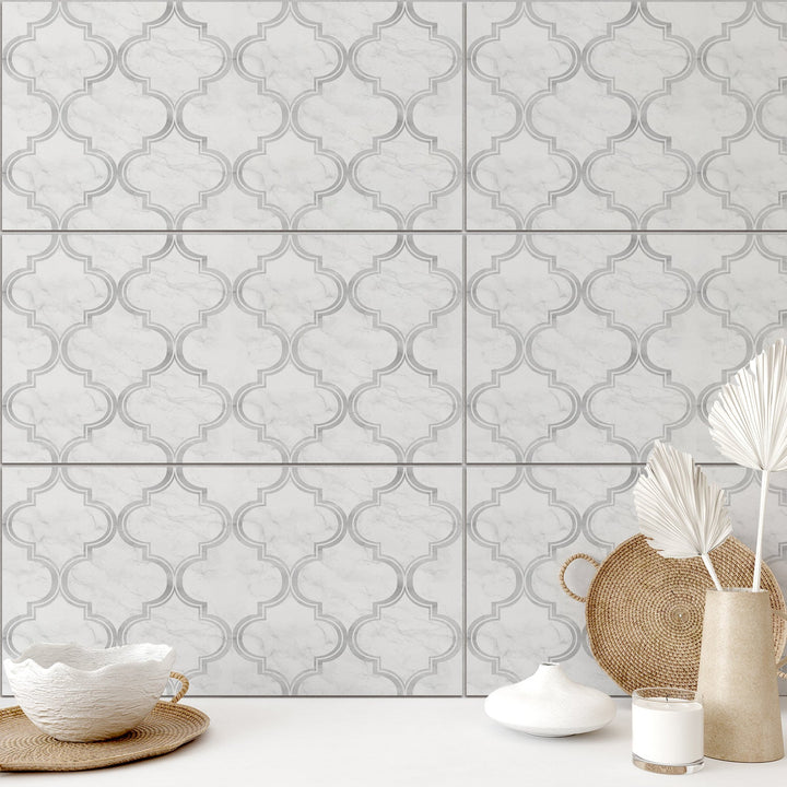 Peel-and-Stick Backsplash Tiles for Easy Wall Updates