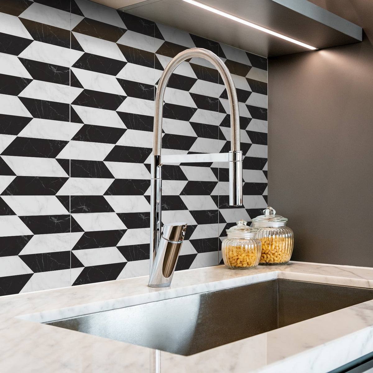 Peel And Stick Backsplash Tiles For Modern Kitchens