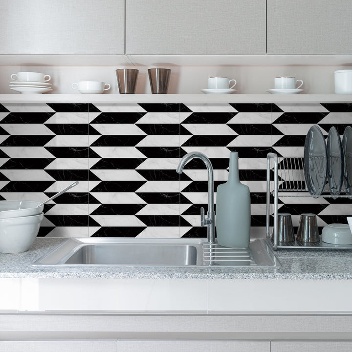 Peel And Stick Backsplash Tiles For Modern Kitchens