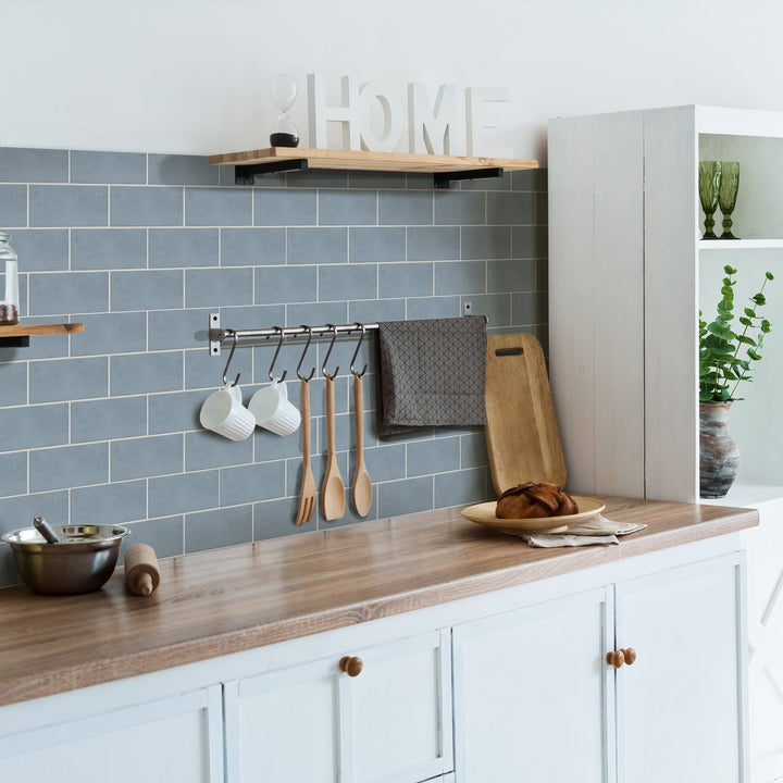 Brick Backsplash Wall Stickers for Easy Kitchen Updates
