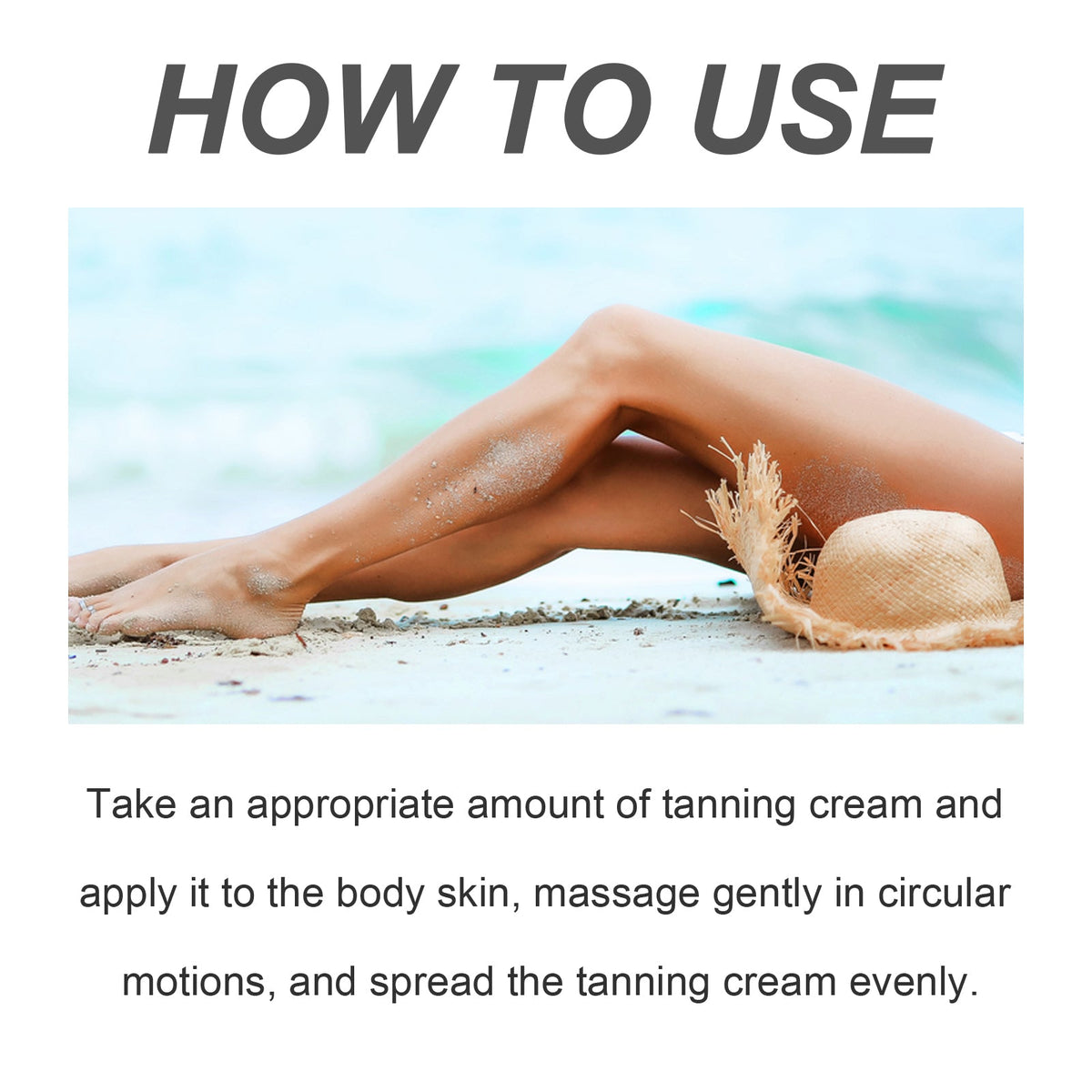 Leg Tanning Cream for Smooth Flawless Bare Legs