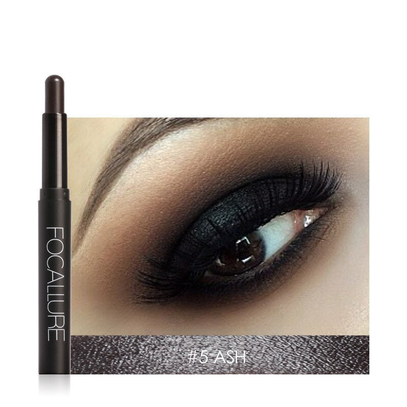 12-Color Shimmer Eyeshadow Pencil Set for Quick Looks