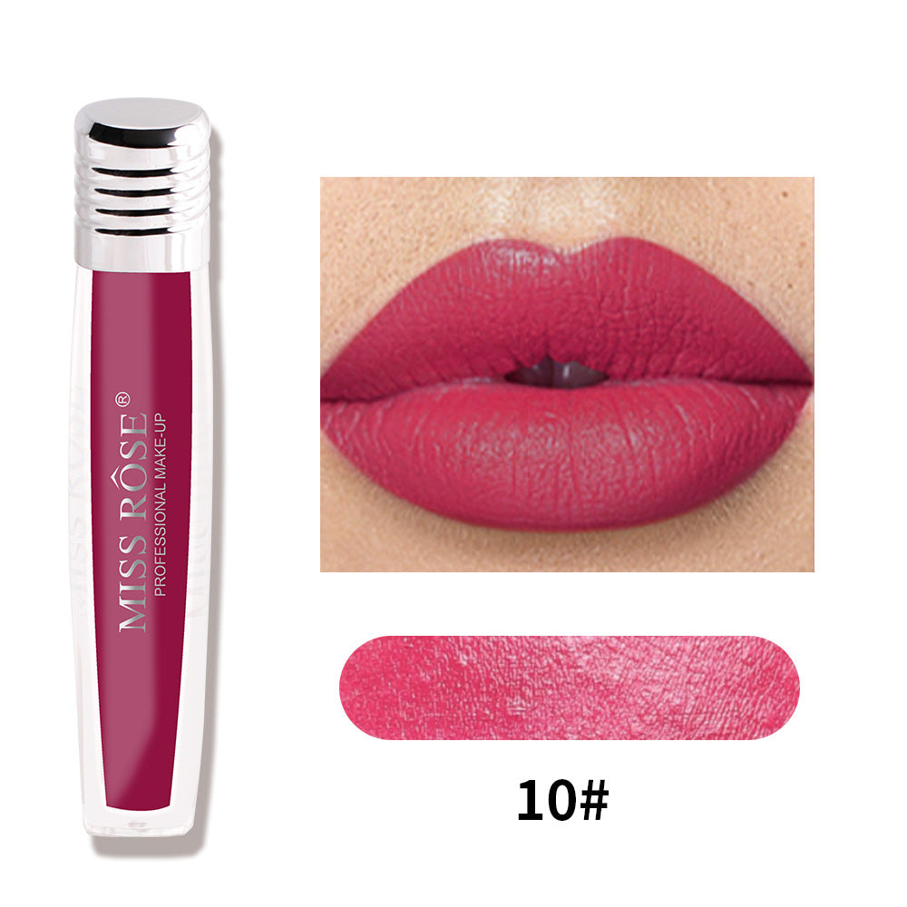 Liquid Matte Lip Gloss - 16 Shades, Velvet Color Finish
