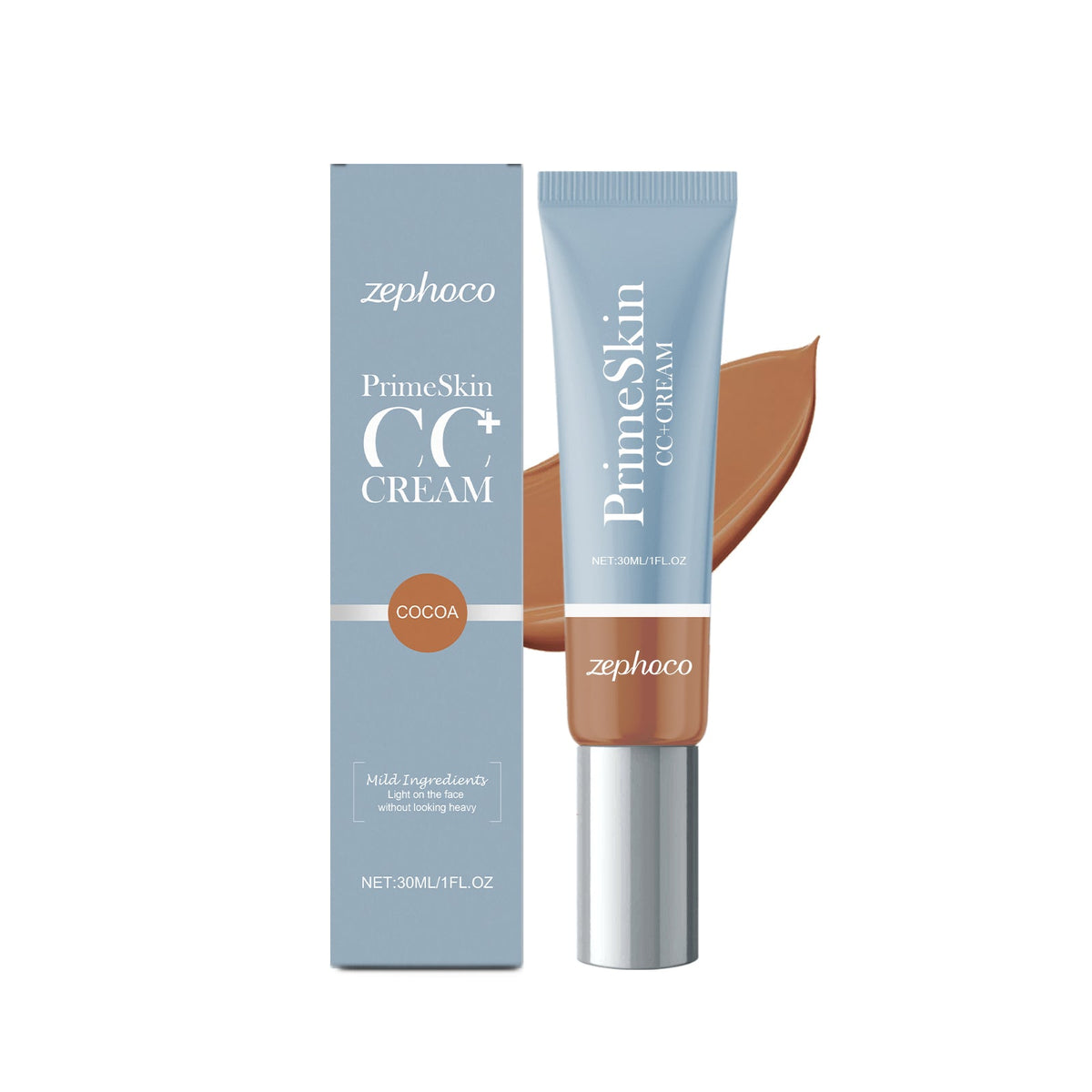 Lightweight Liquid Foundation for Hydrated Natural Makeup