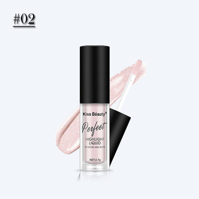 Liquid Highlighter Illuminator for Buildable Face Glow