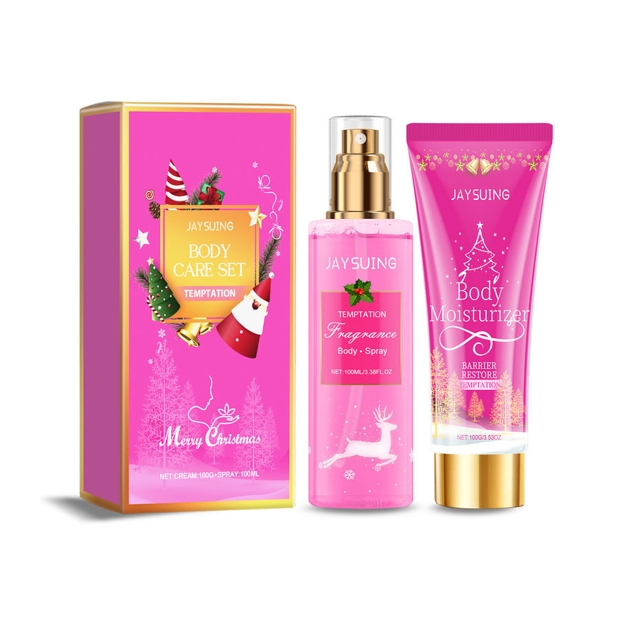 Christmas Body Care Gift Set for Soft, Scented Skin