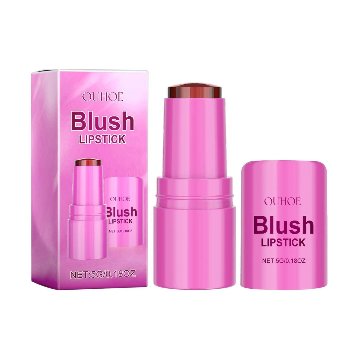 Jelly Blush Stick: Buildable Color for Lips & Cheeks